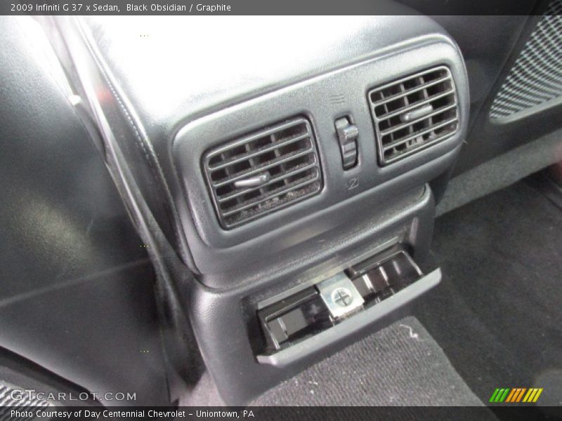 Black Obsidian / Graphite 2009 Infiniti G 37 x Sedan