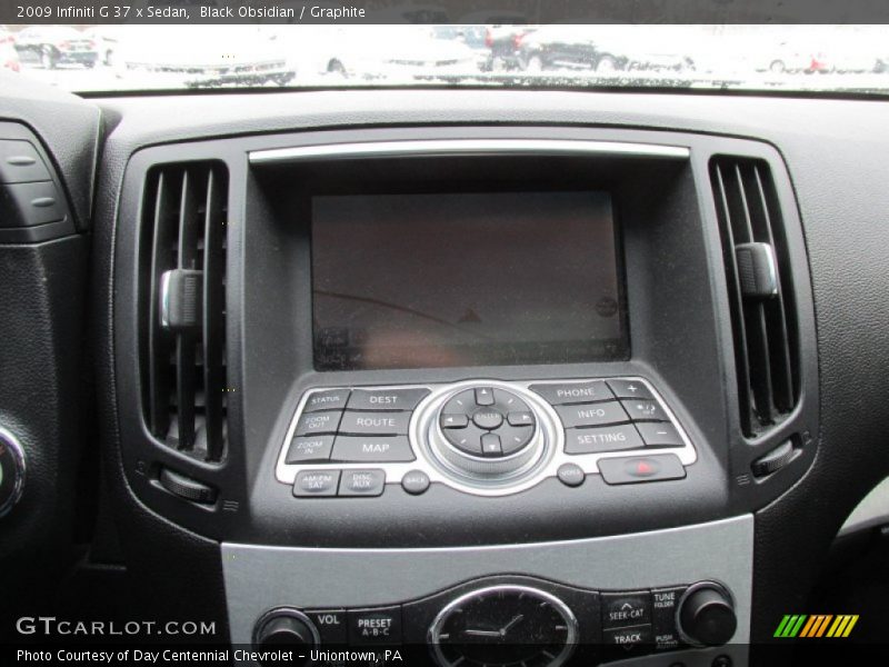 Black Obsidian / Graphite 2009 Infiniti G 37 x Sedan