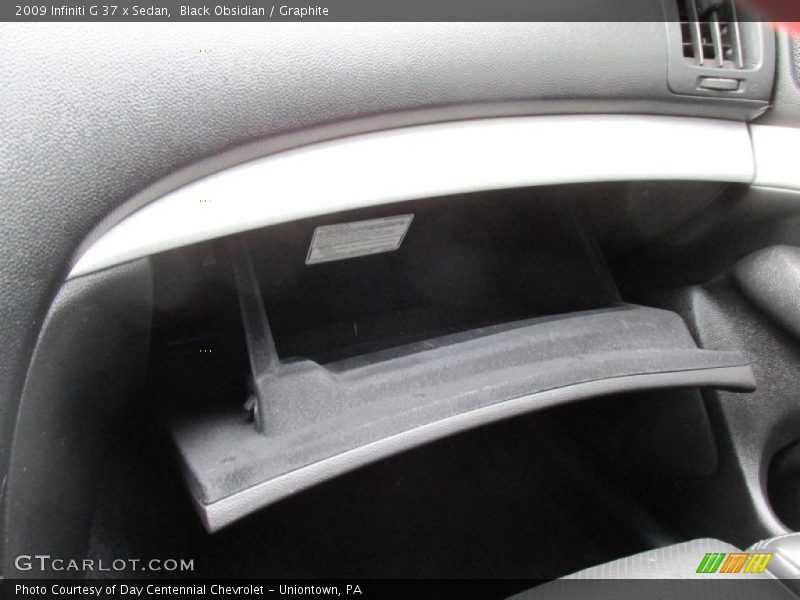 Black Obsidian / Graphite 2009 Infiniti G 37 x Sedan