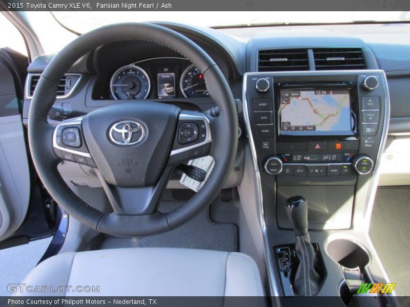 Dashboard of 2015 Camry XLE V6