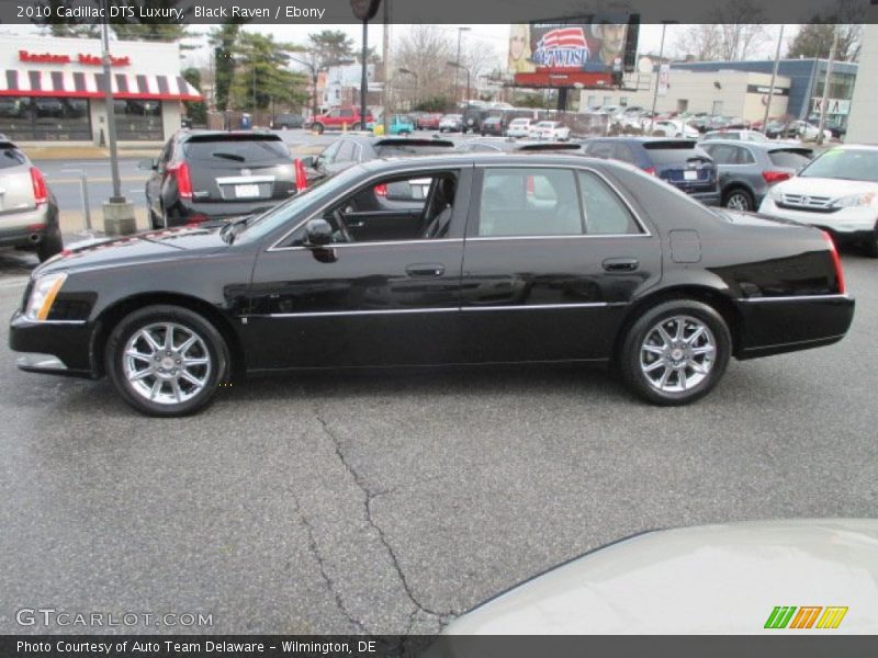 Black Raven / Ebony 2010 Cadillac DTS Luxury