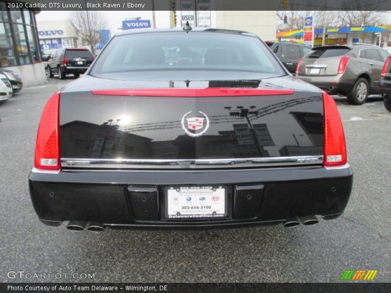 Black Raven / Ebony 2010 Cadillac DTS Luxury