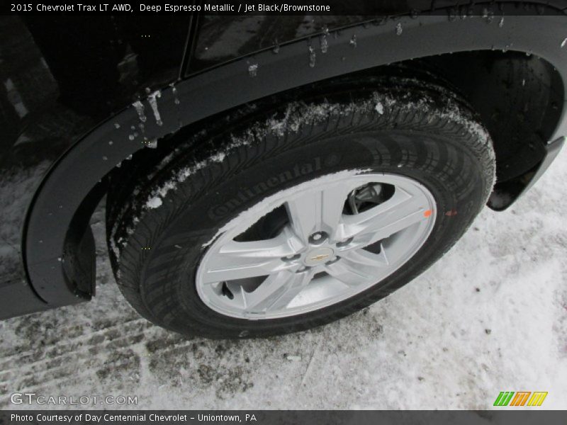 Deep Espresso Metallic / Jet Black/Brownstone 2015 Chevrolet Trax LT AWD
