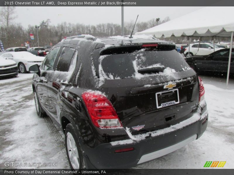 Deep Espresso Metallic / Jet Black/Brownstone 2015 Chevrolet Trax LT AWD