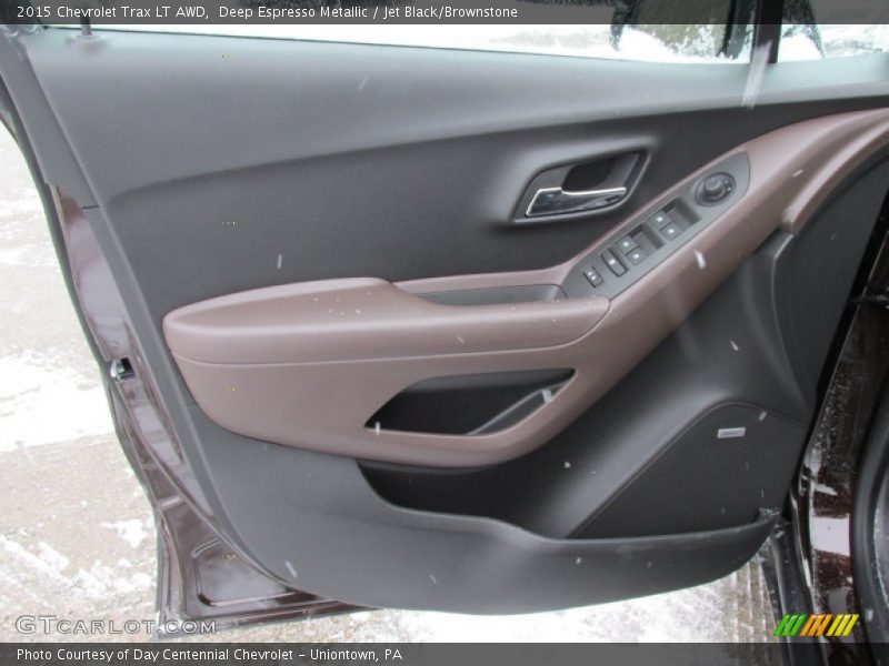 Deep Espresso Metallic / Jet Black/Brownstone 2015 Chevrolet Trax LT AWD