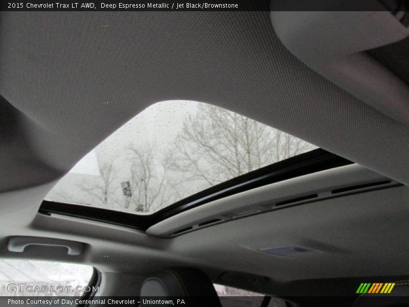 Deep Espresso Metallic / Jet Black/Brownstone 2015 Chevrolet Trax LT AWD