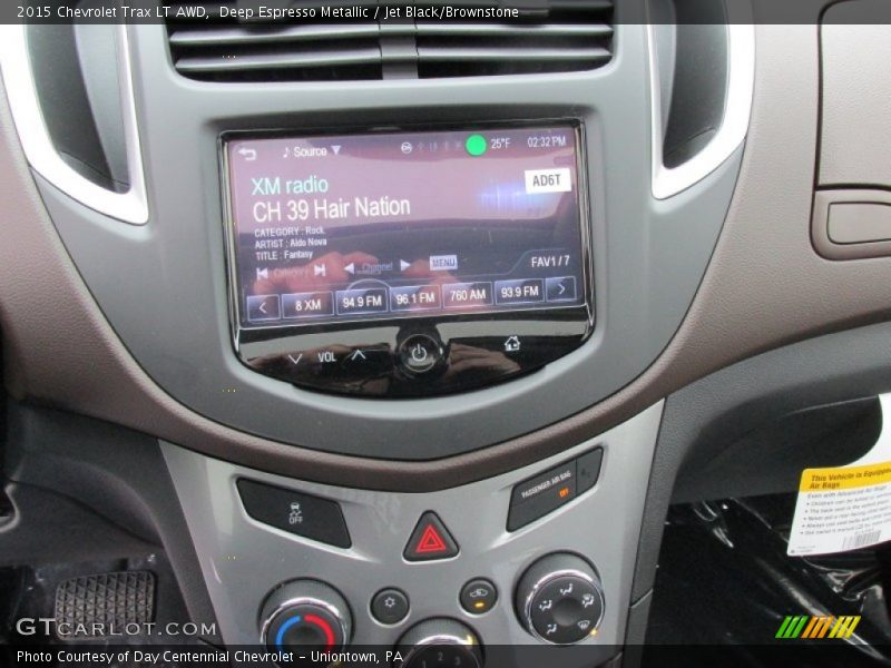 Deep Espresso Metallic / Jet Black/Brownstone 2015 Chevrolet Trax LT AWD