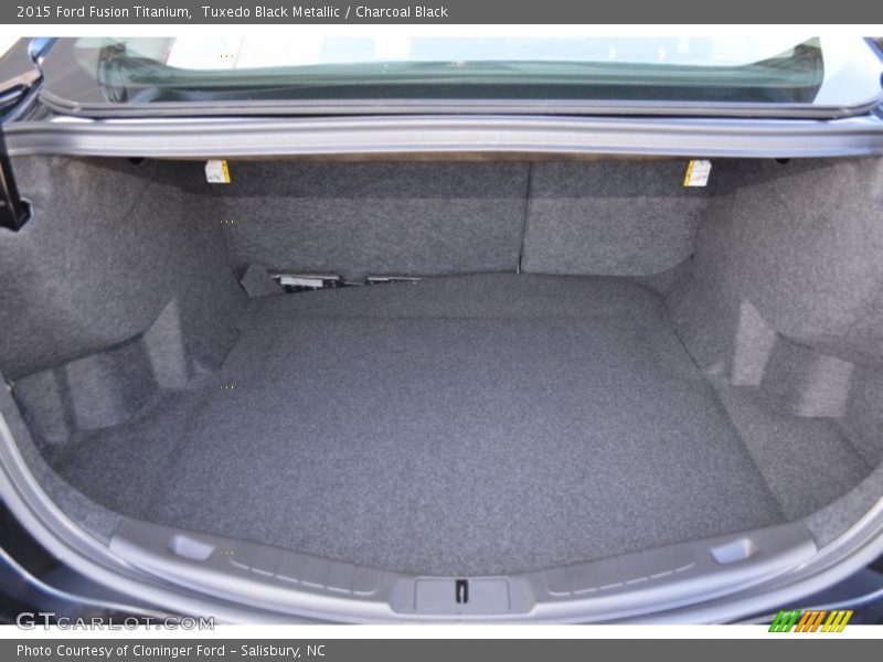 Tuxedo Black Metallic / Charcoal Black 2015 Ford Fusion Titanium