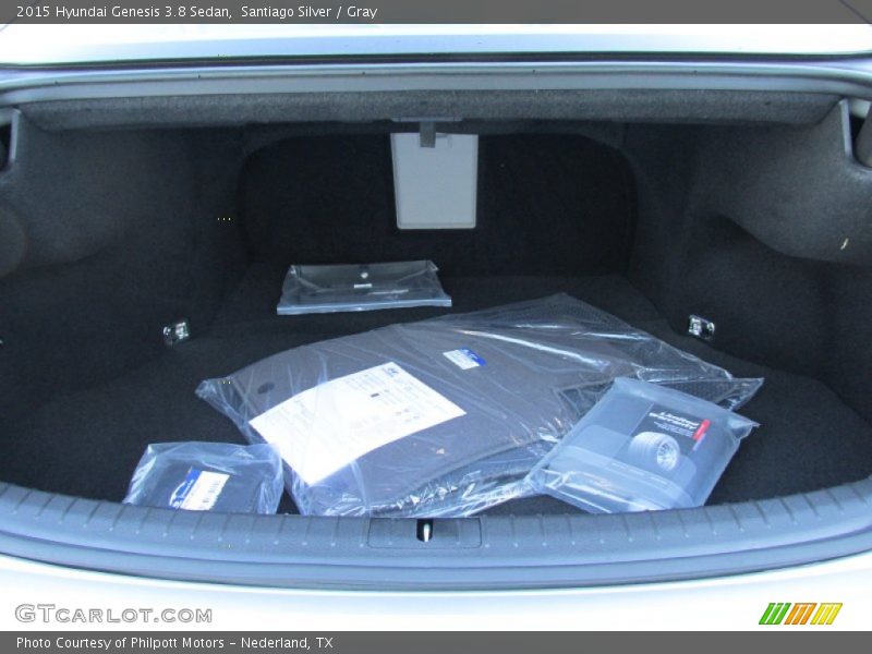 Santiago Silver / Gray 2015 Hyundai Genesis 3.8 Sedan