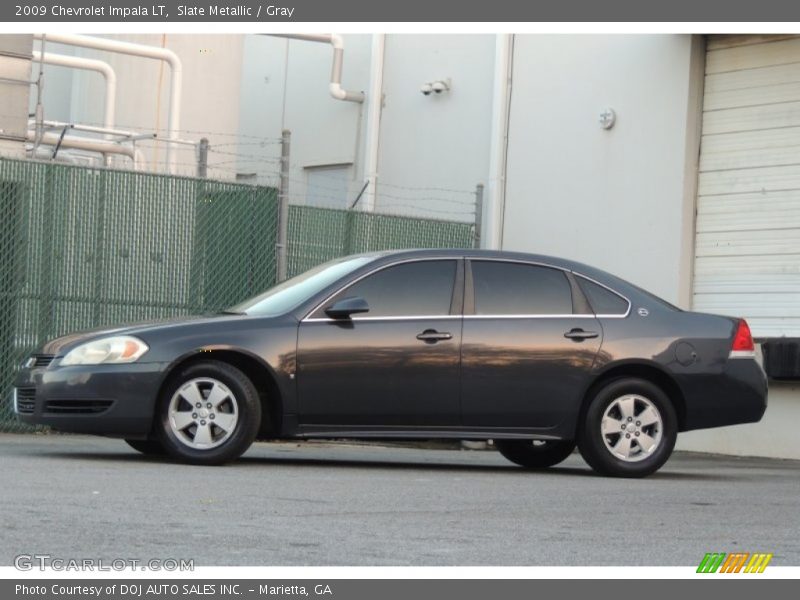 Slate Metallic / Gray 2009 Chevrolet Impala LT