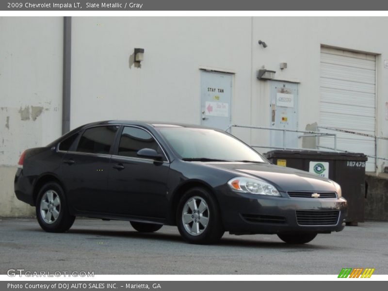 Slate Metallic / Gray 2009 Chevrolet Impala LT
