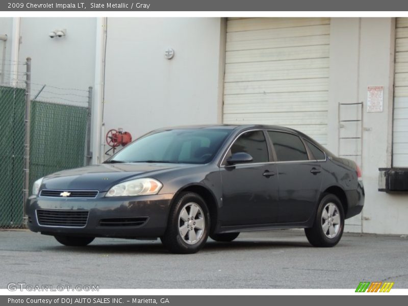 Slate Metallic / Gray 2009 Chevrolet Impala LT