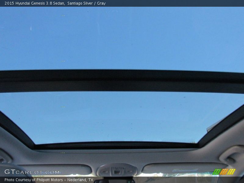 Santiago Silver / Gray 2015 Hyundai Genesis 3.8 Sedan