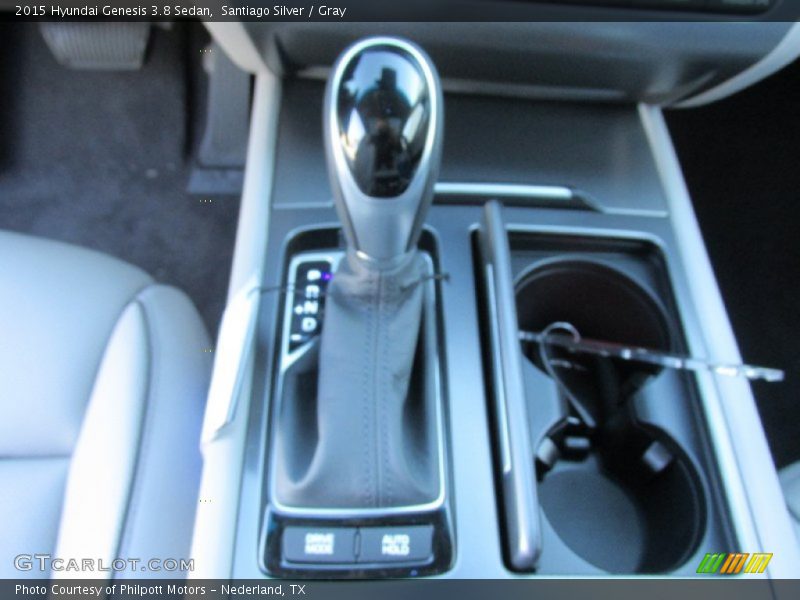 Santiago Silver / Gray 2015 Hyundai Genesis 3.8 Sedan