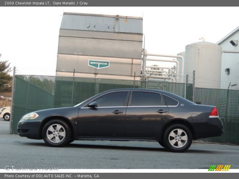 Slate Metallic / Gray 2009 Chevrolet Impala LT