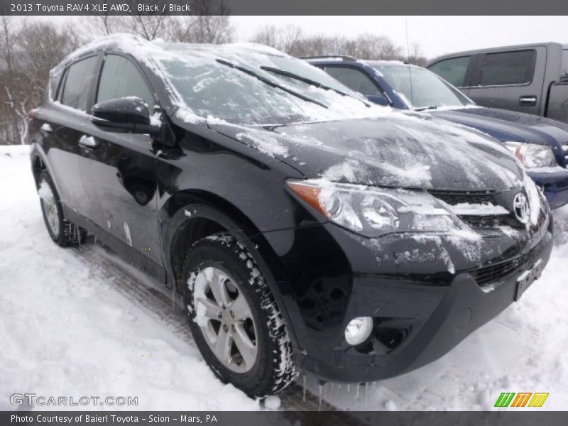 Black / Black 2013 Toyota RAV4 XLE AWD