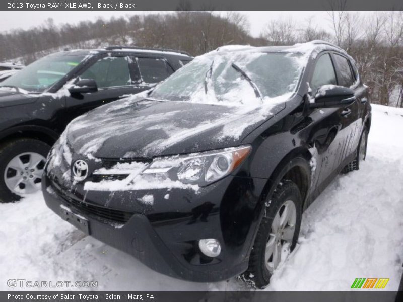 Black / Black 2013 Toyota RAV4 XLE AWD