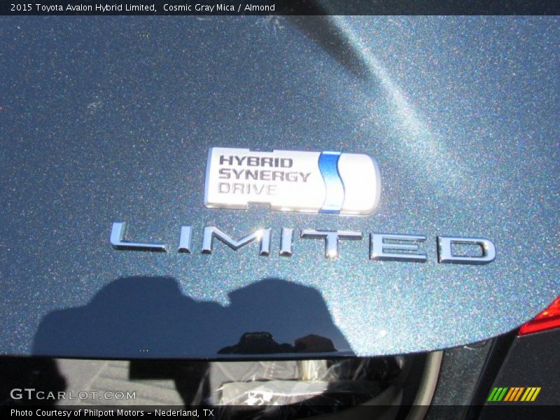 Cosmic Gray Mica / Almond 2015 Toyota Avalon Hybrid Limited