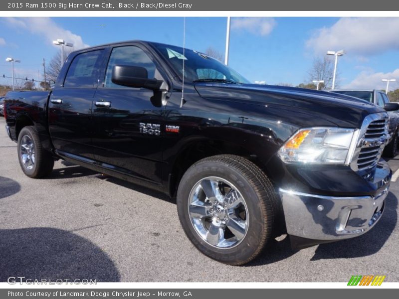  2015 1500 Big Horn Crew Cab Black