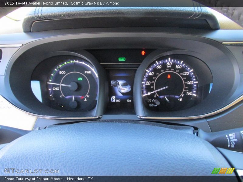  2015 Avalon Hybrid Limited Hybrid Limited Gauges