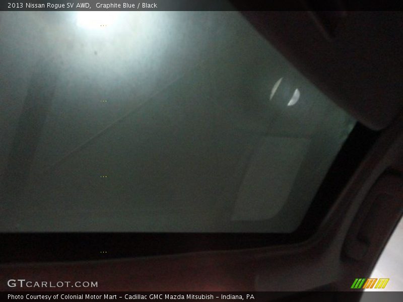 Graphite Blue / Black 2013 Nissan Rogue SV AWD