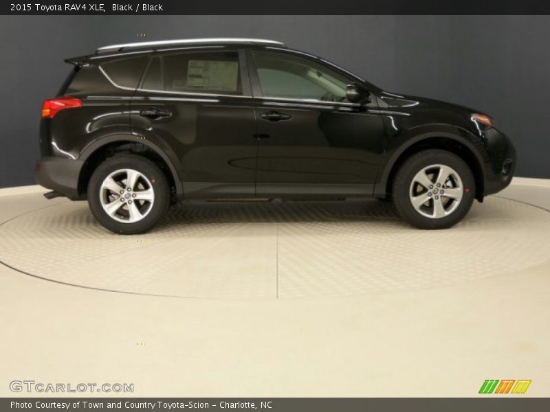 Black / Black 2015 Toyota RAV4 XLE