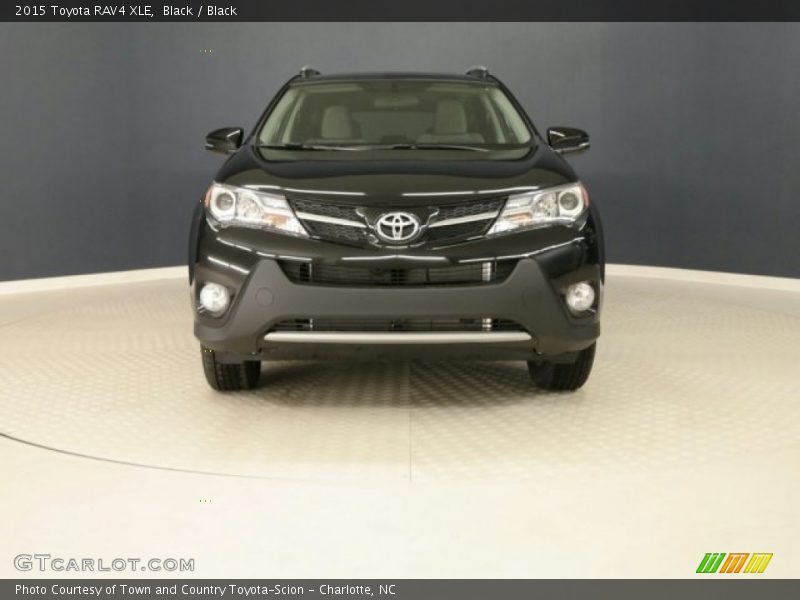 Black / Black 2015 Toyota RAV4 XLE