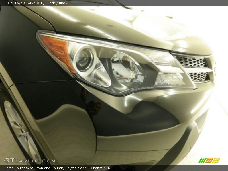 Black / Black 2015 Toyota RAV4 XLE