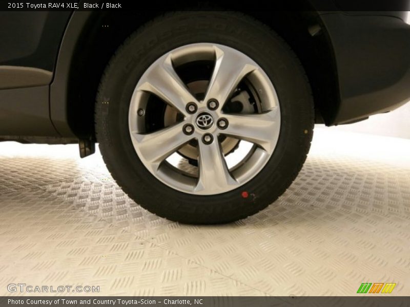 Black / Black 2015 Toyota RAV4 XLE