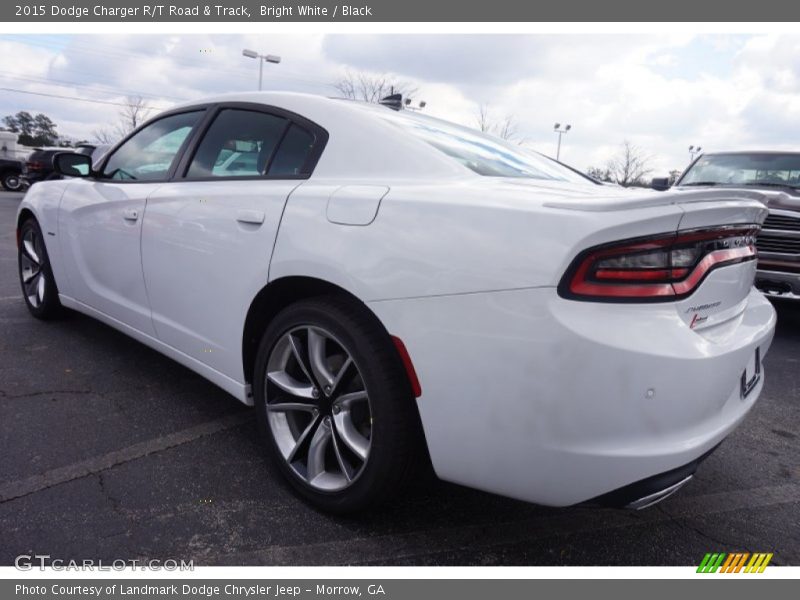 Bright White / Black 2015 Dodge Charger R/T Road & Track
