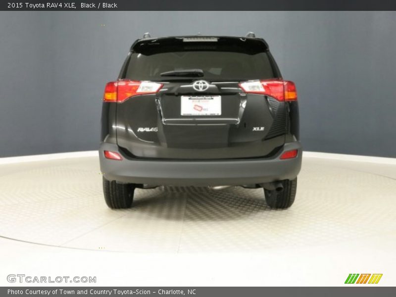 Black / Black 2015 Toyota RAV4 XLE