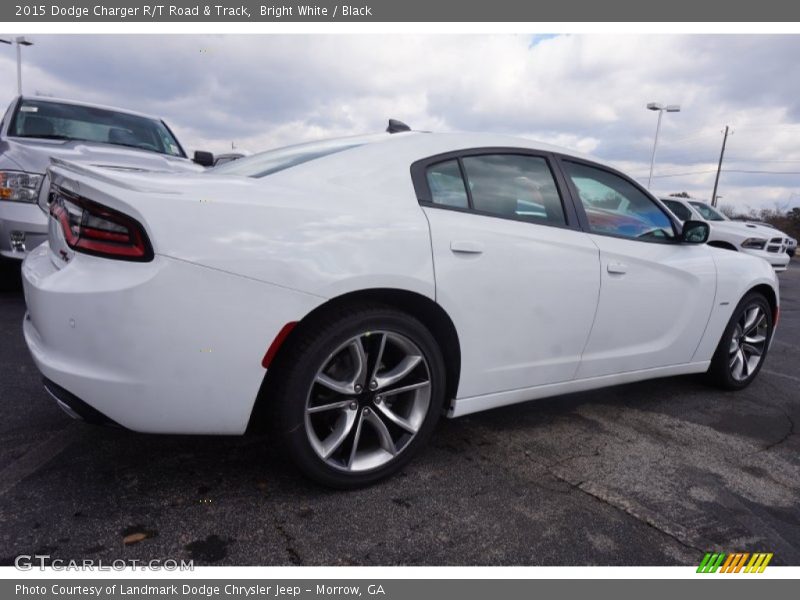 Bright White / Black 2015 Dodge Charger R/T Road & Track