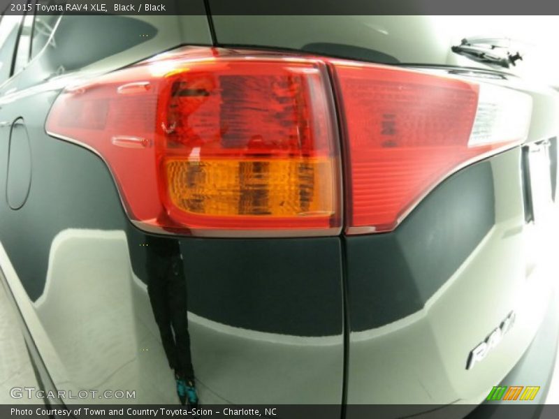 Black / Black 2015 Toyota RAV4 XLE