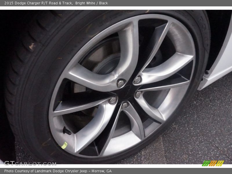 Bright White / Black 2015 Dodge Charger R/T Road & Track
