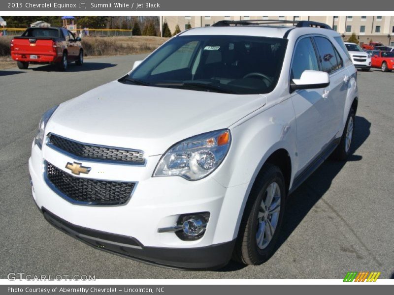 Summit White / Jet Black 2015 Chevrolet Equinox LT