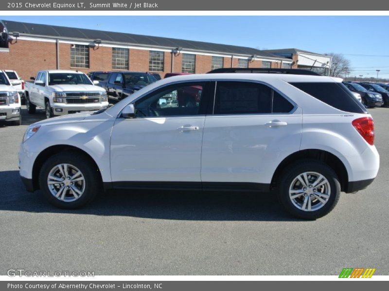 Summit White / Jet Black 2015 Chevrolet Equinox LT