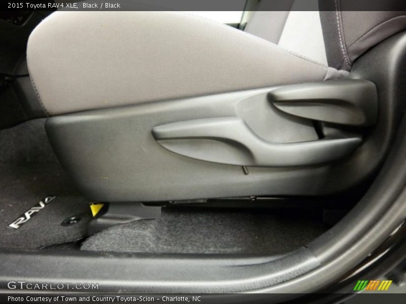 Black / Black 2015 Toyota RAV4 XLE
