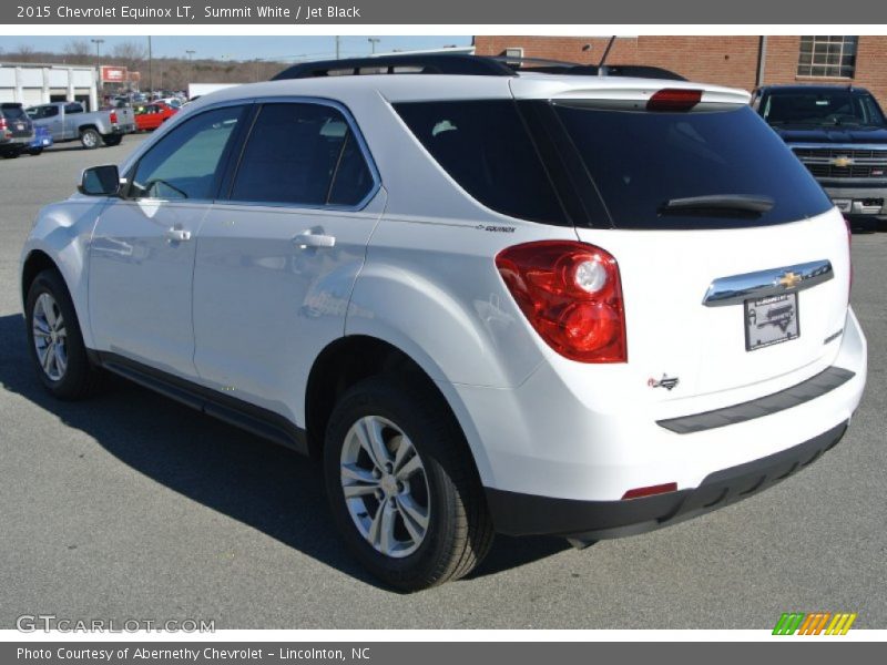 Summit White / Jet Black 2015 Chevrolet Equinox LT