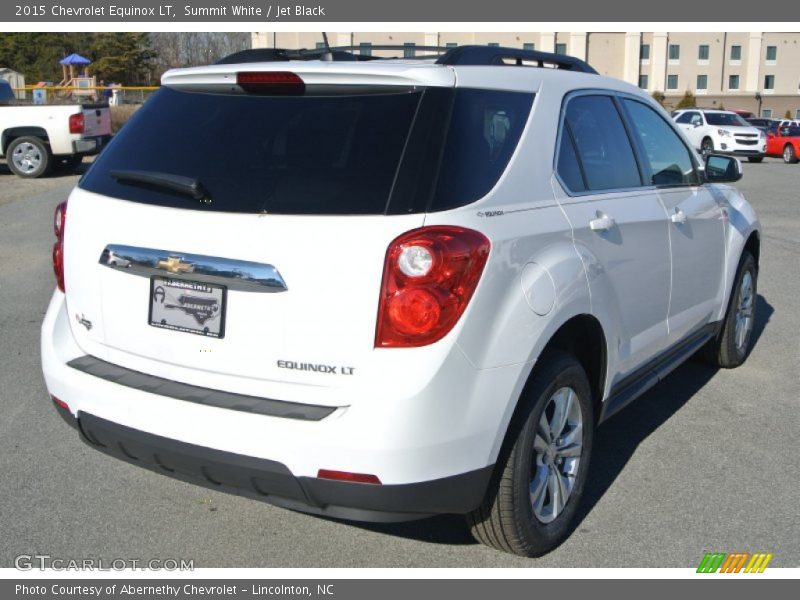 Summit White / Jet Black 2015 Chevrolet Equinox LT