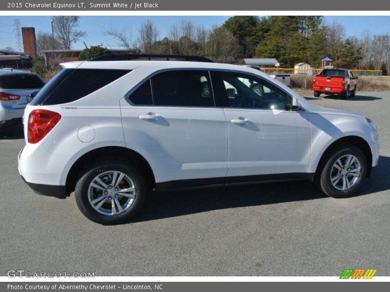 Summit White / Jet Black 2015 Chevrolet Equinox LT
