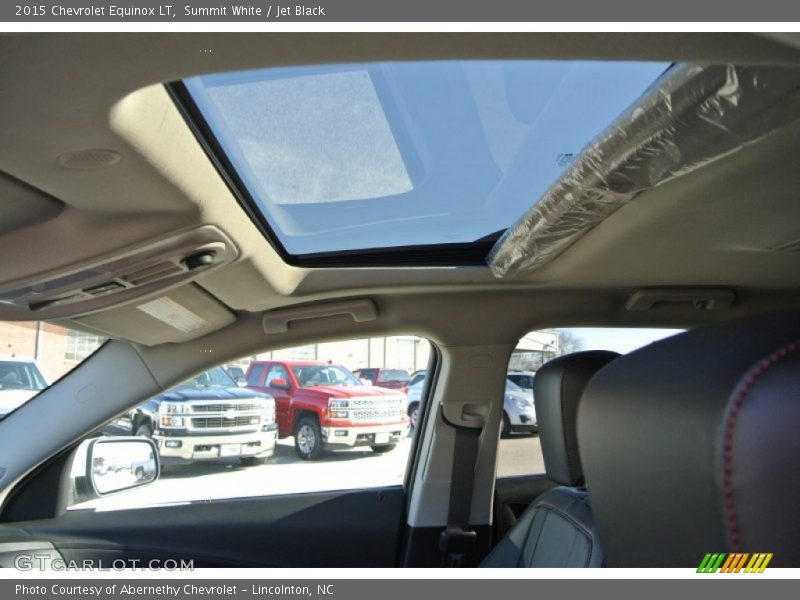 Summit White / Jet Black 2015 Chevrolet Equinox LT