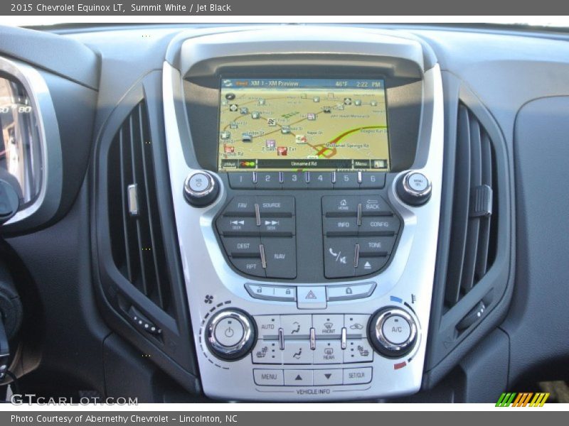 Summit White / Jet Black 2015 Chevrolet Equinox LT