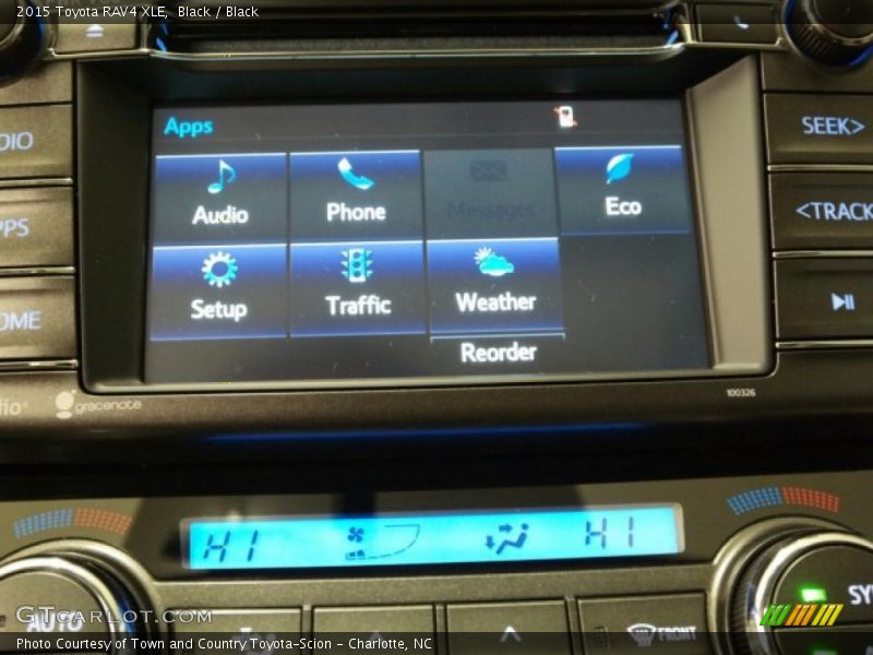 Black / Black 2015 Toyota RAV4 XLE