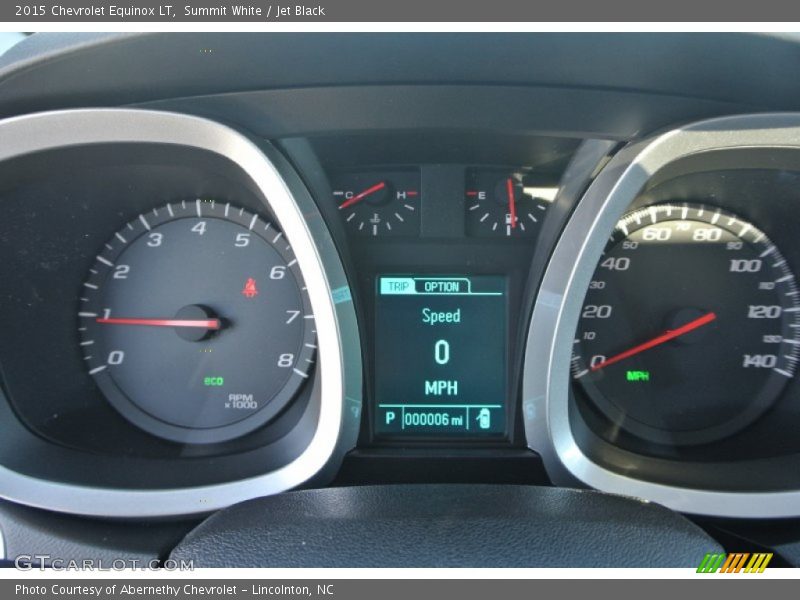 Summit White / Jet Black 2015 Chevrolet Equinox LT