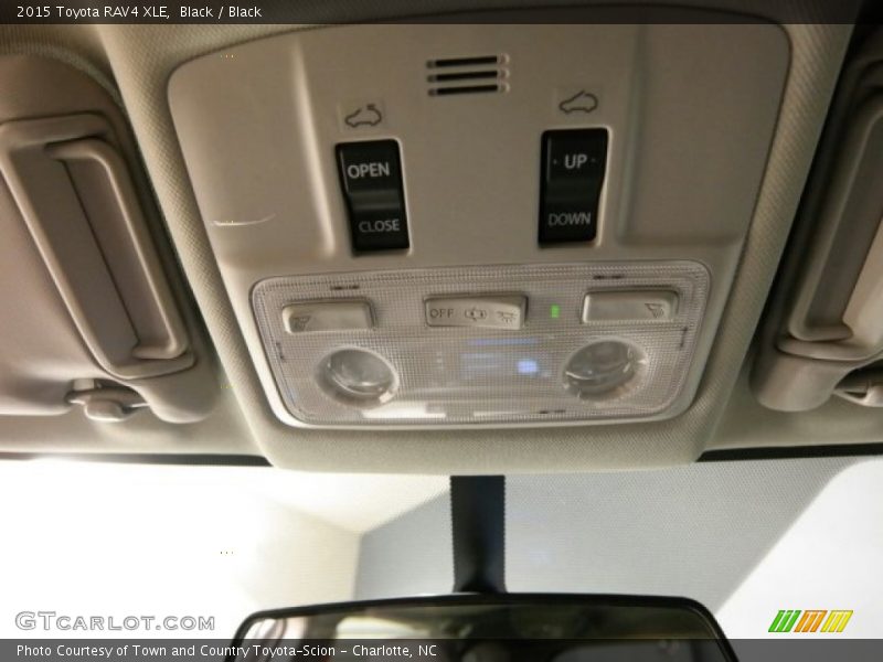 Black / Black 2015 Toyota RAV4 XLE