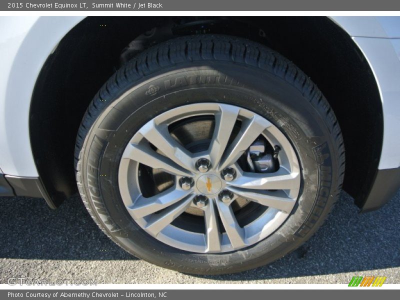 Summit White / Jet Black 2015 Chevrolet Equinox LT