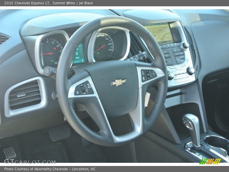 Summit White / Jet Black 2015 Chevrolet Equinox LT