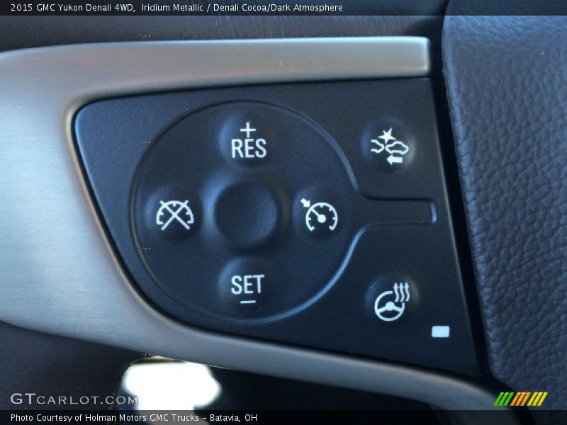 Iridium Metallic / Denali Cocoa/Dark Atmosphere 2015 GMC Yukon Denali 4WD