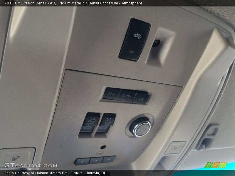 Iridium Metallic / Denali Cocoa/Dark Atmosphere 2015 GMC Yukon Denali 4WD