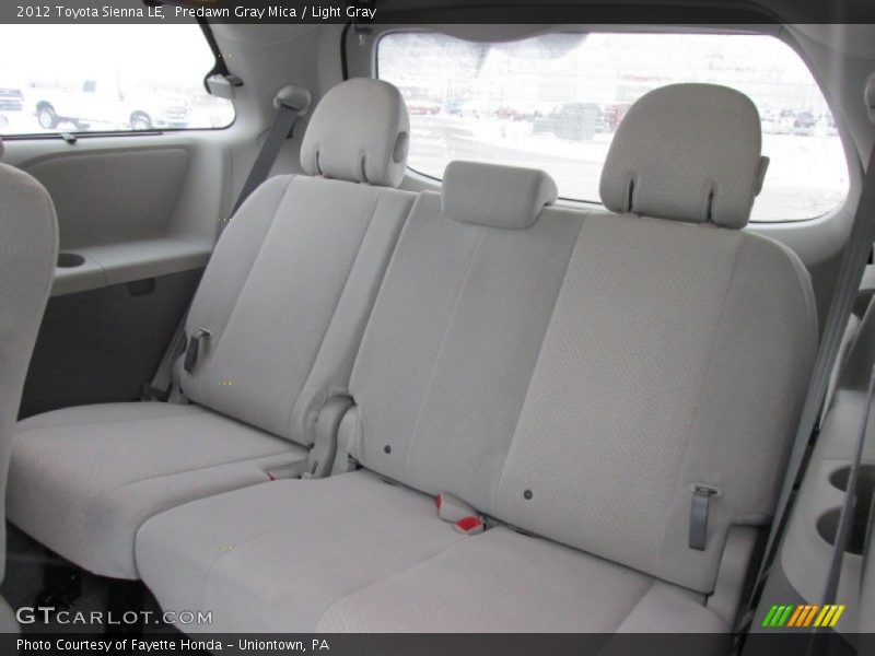 Predawn Gray Mica / Light Gray 2012 Toyota Sienna LE